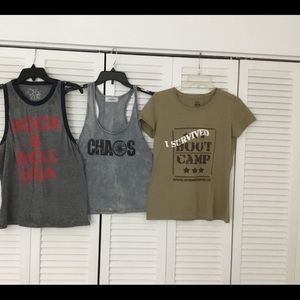 CHA SOR, Soulcycle, Boot Camp Top.